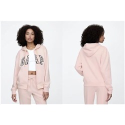 Relaxed Gap Logo Zip Hoodie