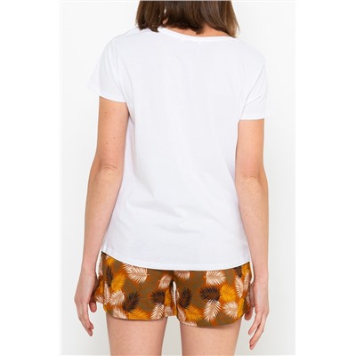 Camiseta Blanco