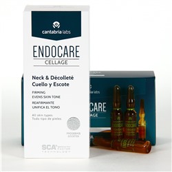 Endocare Cellage Cuello y escote 80 ml PACK Regalo Tensage 10 ampollas