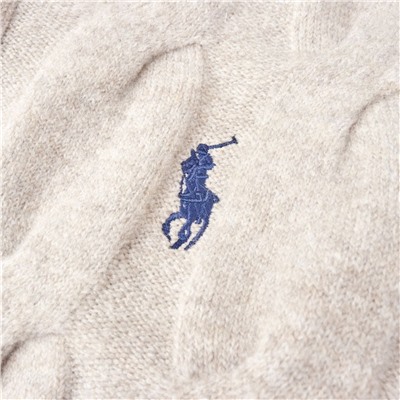 Вязаный кардиган на молнии с воротником-стойкой  RALPH LAURE*N ОРИГИНАЛ!