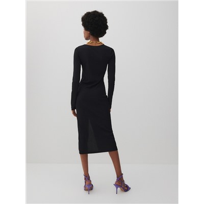 Kleid mit Raffung