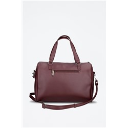 Bolso bowling Mara Burdeos