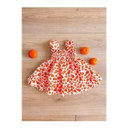 YUKOBABY Mandalina Kız Elbise Ykmndlna