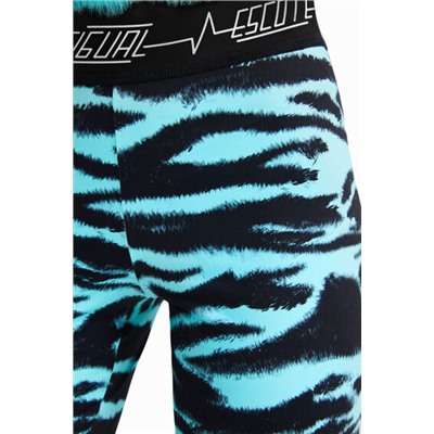 Legging slim animal print