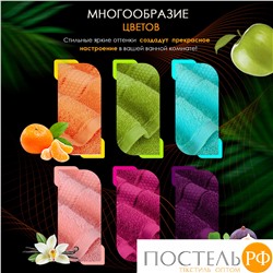(1105) Набор из 2 полотенец Eleganta (Marakesh) 30х50 см махра 390 г/м2, 1105 темный шоколад