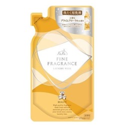 NISSAN FaFa Жидкое средство для стирки Fine Fragrance BEAUTY концентрированное, аромат цветов, 360 гр. сменная упаковка