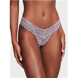 HE LACIE Lace-Up Lace Thong Panty