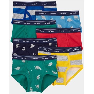 Kid 7-Pack Cotton Briefs Underwear
