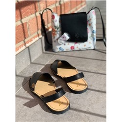 Ab.Zapatos 320 · negro+Vera pelle flores АКЦИЯ