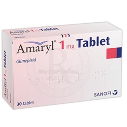Amaryl 1 mg 30 tab