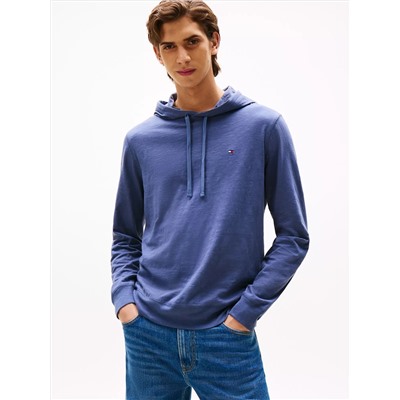 Slub Cotton Hoodie T-Shirt