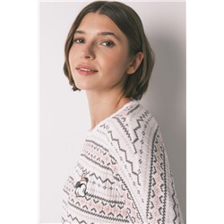 Pijama largo punto cálido suave cenfas Mickey