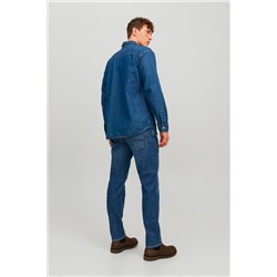 Vaquero recto Azul
