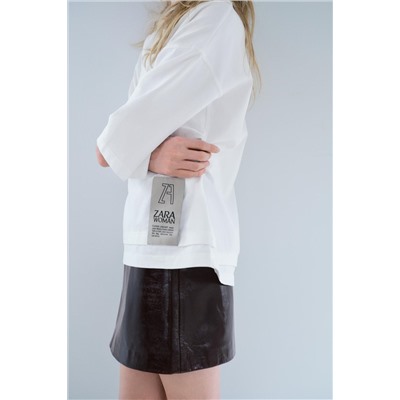 LABEL COTTON T-SHIRT