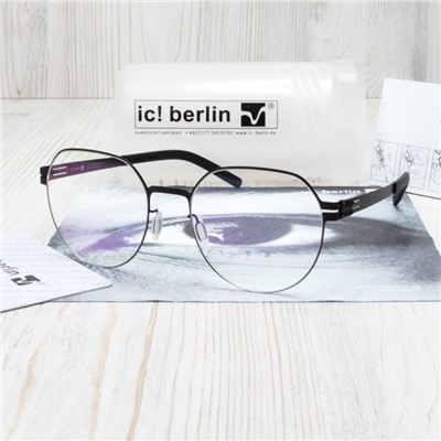 IB00036 - Оправа ic!Berlin M714 black + футляр