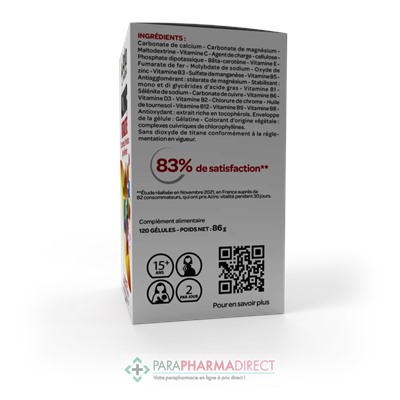 ArkoPharma Azinc Vitalité 120 gélules