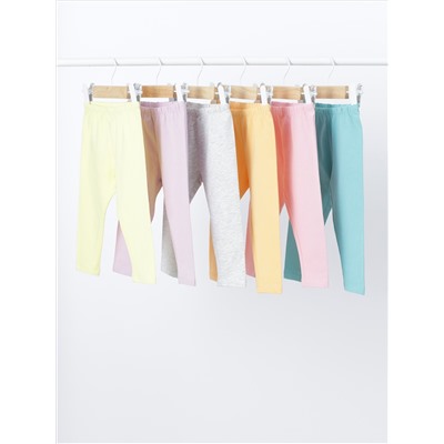 PACK DE 6 LEGGINGS LARGOS BÁSICOS