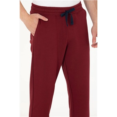 Erkek Bordo Eşofman Altı