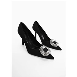Zapato tacón joya -  Mujer | MANGO OUTLET Melilla
