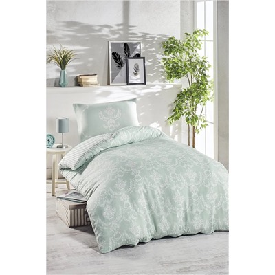 Ev & Ev Home SuYeşili Tek Kişilik Junior Nevresim Seti Pure Ep-017654