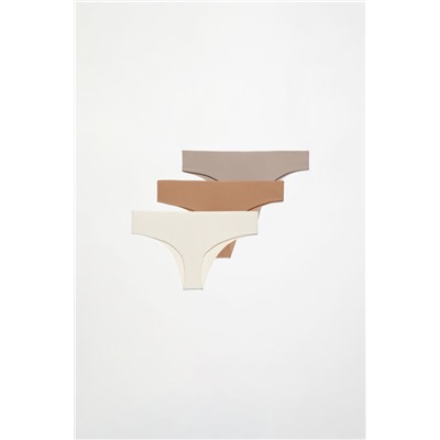 3-Pack of microfibre hipster briefs