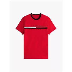 Embroidered Flag Logo T-Shirt