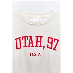 EMBROIDERED T-SHIRT