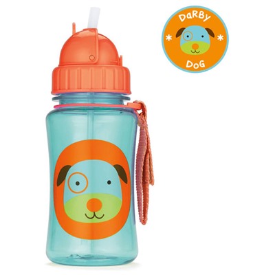 Skip Hop Zoo Straw Bottle