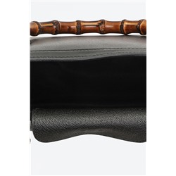 Bolso de piel Bami Negro
