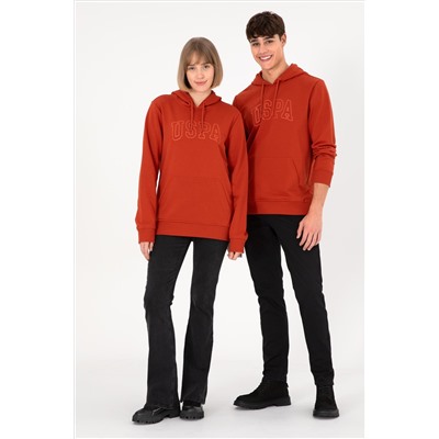 Erkek Kiremit Basic Sweatshirt