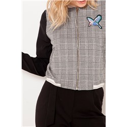 Bomber Gris y negro