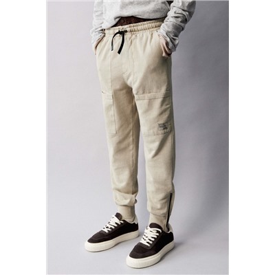 PLUSH TROUSERS WITH ZIPS