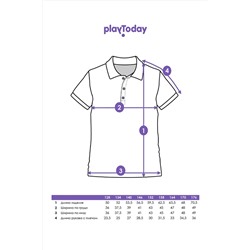 Футболка-поло PLAYTODAY, 1074240