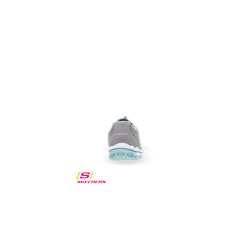 Skechers Lite SkechAir Athletic Gray/Blue Nursing Shoe