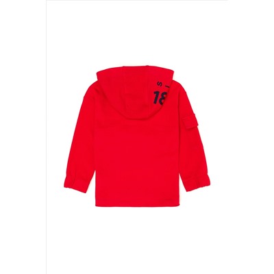 Erkek Çocuk Kırmızı Sweatshirt