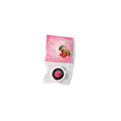Бальзам для губ «Вишня» с кокосовым маслом 5 грамм/ Lip Balm Cherry with coconut oil 5 gr