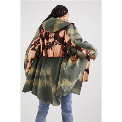 Parka tie-dye