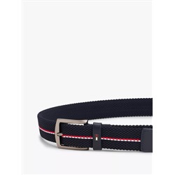 Signature Stripe Woven Elastic Belt