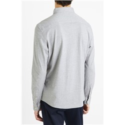 Camisa regular fit - Gris