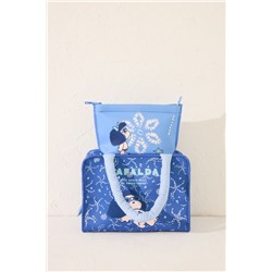 Neceser pequeño Mafalda azul