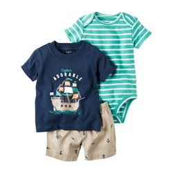 3-Piece Little Short Set