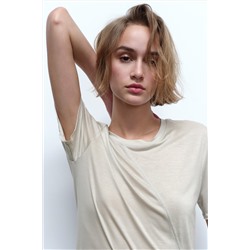 SEMI-SHEER T-SHIRT