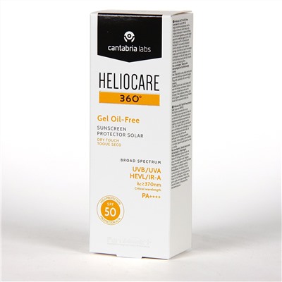 Heliocare 360 Gel Oil-Free SPF 50 50 ml PACK Regalo Heliocare Spray Advanced 75 ml