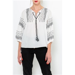 Blusa Blanco roto