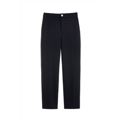Pantalón recto Negro