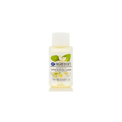 Массажное ароматное масло "Апельсиновый цвет и жасмин" от Boots 100 мл / Boots Massage oil Orange blossom&jasmine 100ml