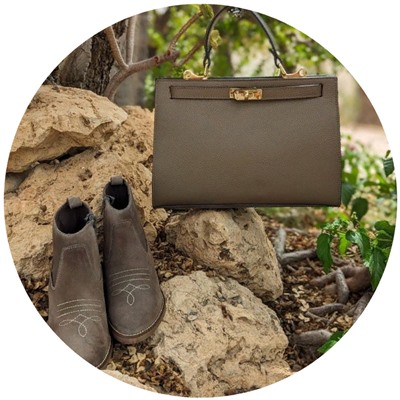 TEKILA 7005 Taupe+Ab.Zapatos PELLE Birkin/2 (720) Taupe АКЦИЯ