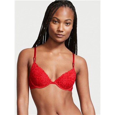VICTORIA'S SECRET Sexy Tee Unlined Plaid Lace Demi Bra