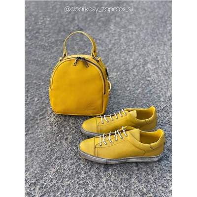 JOE SANCHEZ COR 19407 AMARILLO+AB.Z · Pelle · mochila NAPA (630) AMARILLO АКЦИЯ