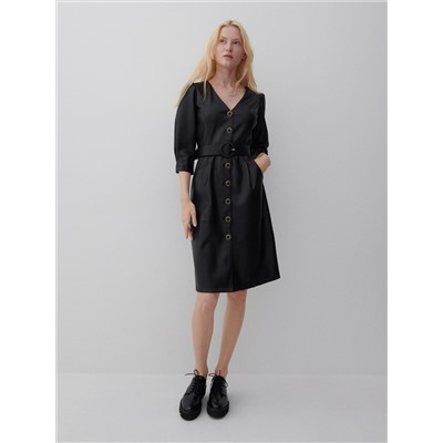 Kleid Aus Kunstleder